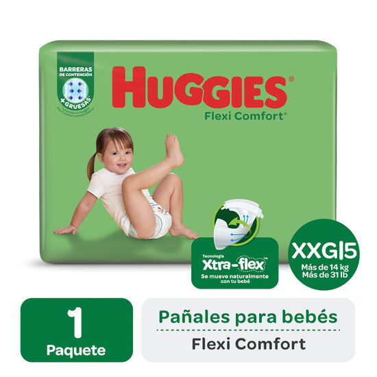 Pañal Huggies Flexi Comfort Ahorrapack XXG X 50 Unidades